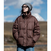 Mountainvalley2023AW工装 立领大口袋90白鸭绒羽绒服 男女面包服
