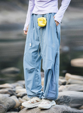 MountainValley山系户外机能拉链速干工装裤伞兵裤登山徒步长裤