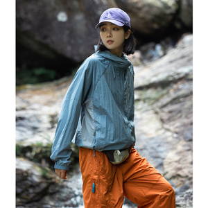 Mountain户外山系轻薄防晒衣冰丝透气防紫外线凉感皮肤衣外套男女