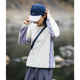 Mountainvalley户外运动轻量吸湿速干长袖 T恤跑步骑行上衣男女款