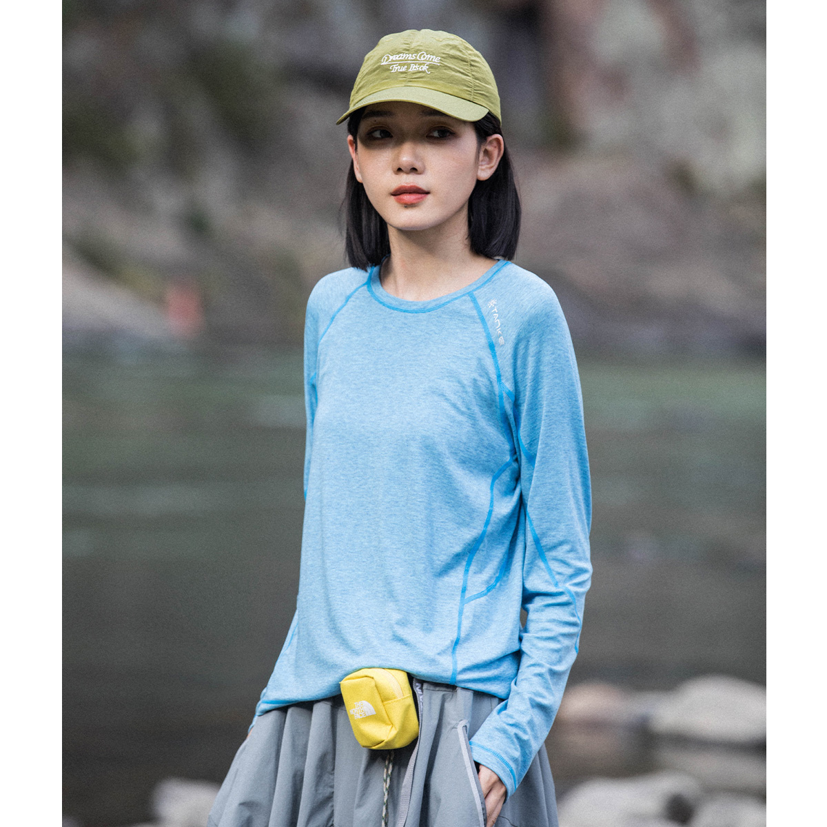 运动轻量哈苏线速干长袖T恤