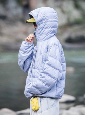 MountainValley户外新国标90绒轻量排骨羽绒服男女防泼水羽绒外套