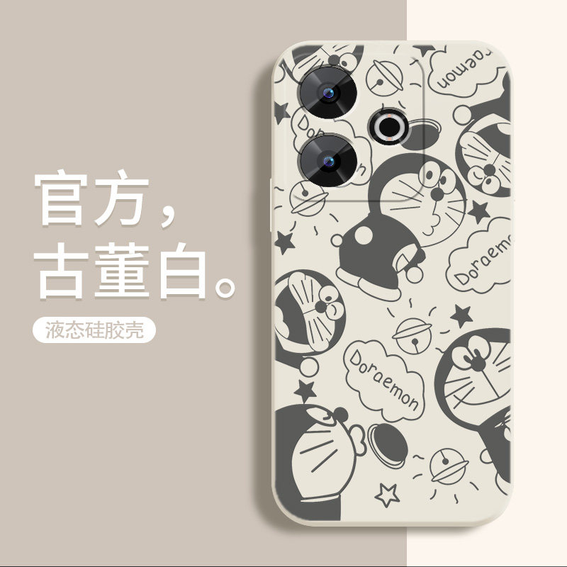 红米note13R卡通硅胶手机壳