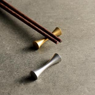 Cylindrical small waist stainless steel chopstick holder