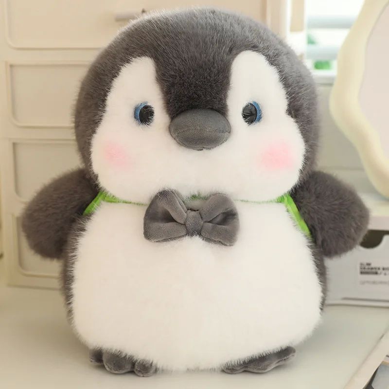 Soft Fat Penguin Plush Stuffed Toy Cute Couple Penguin Fur D