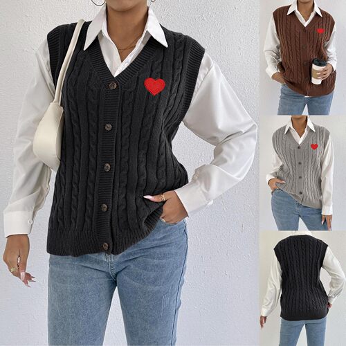 Women's Knit Cardigan Autumn/winter Ladies' Casual Layering