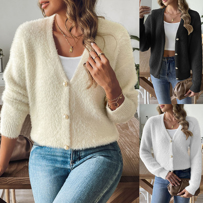 Women's Imitation Mink Coat European And American Women's Au