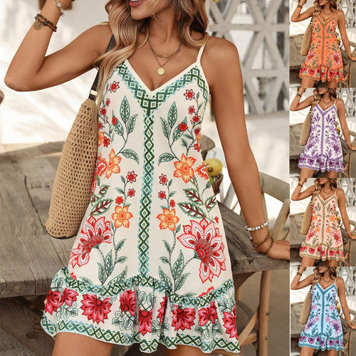 2026 Spring And Summer New European And American Style Flowe