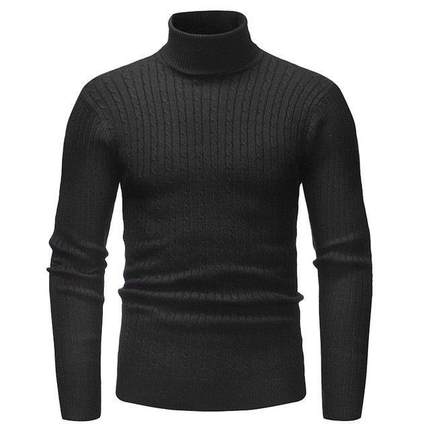 Male sweater men coat winter warm Pullover thick turtleneck