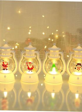 Christmas Festoon Led Lights Stanta Claus Snowman