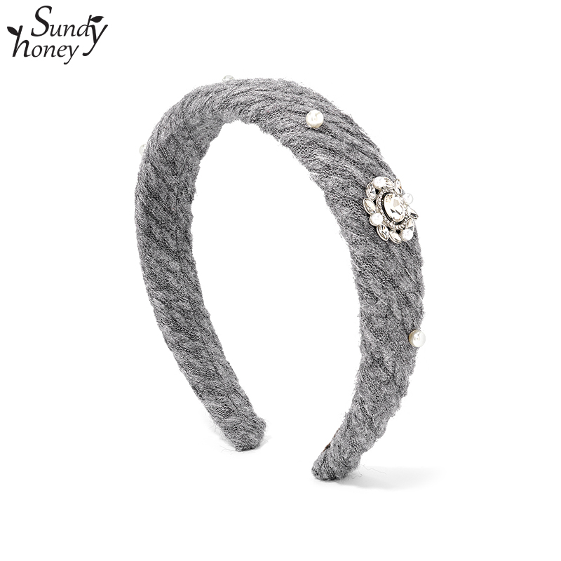 Sundyhoney发箍毛线后现代文艺范