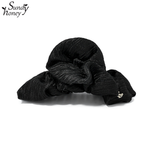 Sundyhoney雍容华贵布艺抓夹典雅造型鲨鱼夹高级感明星范发抓发饰