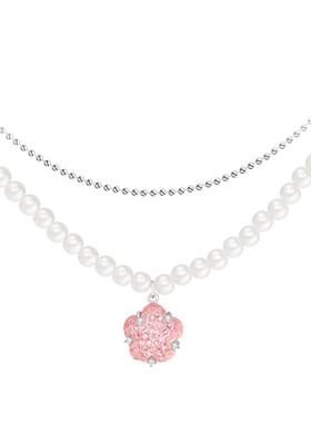 SundyHoney珍珠项链锁骨链名媛