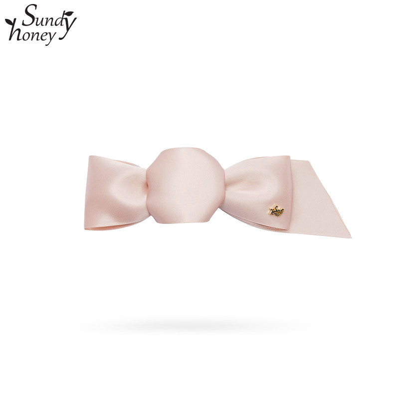 sundyhoney抓夹蝴蝶结高级粉抓夹