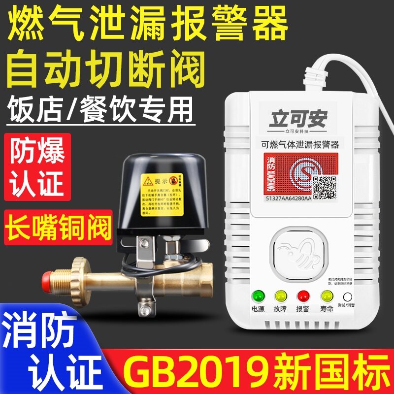 钢瓶液化气泄漏煤气罐管道自闭阀
