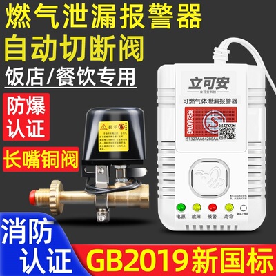 钢瓶液化气泄漏煤气罐管道自闭阀