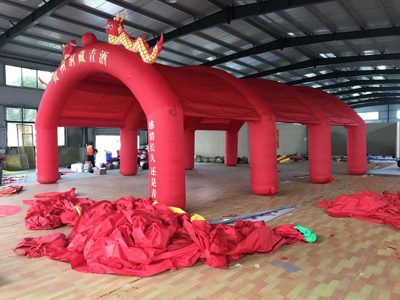 红白喜事舞台帐篷酒席帐篷过事饭棚婚庆喜棚充气帐篷宴席流动帐篷