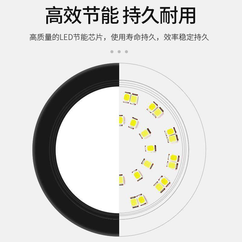 明装筒灯led免开孔5w7瓦客厅灯走廊背景墙玄关过道吸顶天花灯射灯_虎窝淘