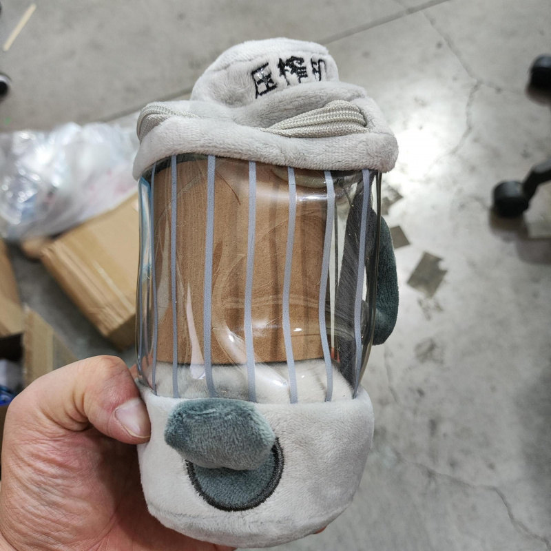 可爱大鼠美叽榨汁机玩偶