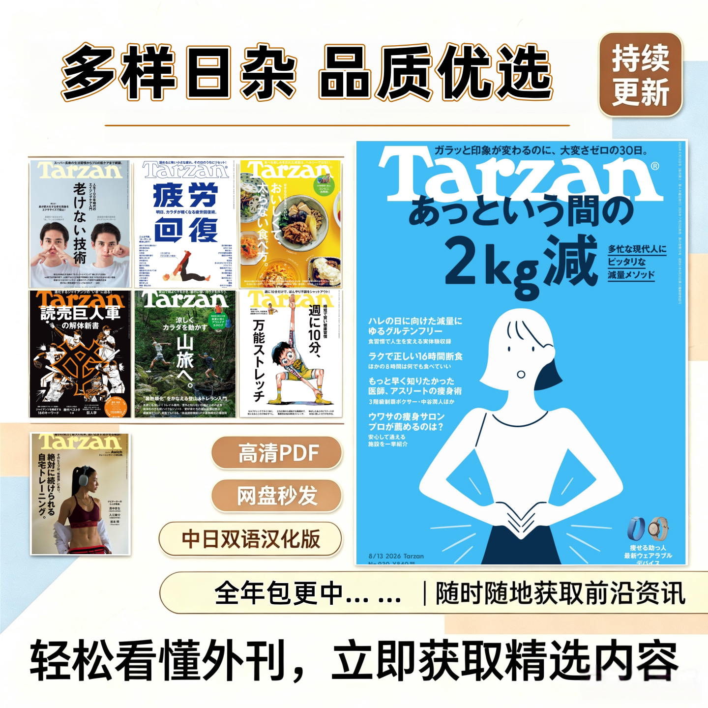 Tarzan健身运动2026年PDF
