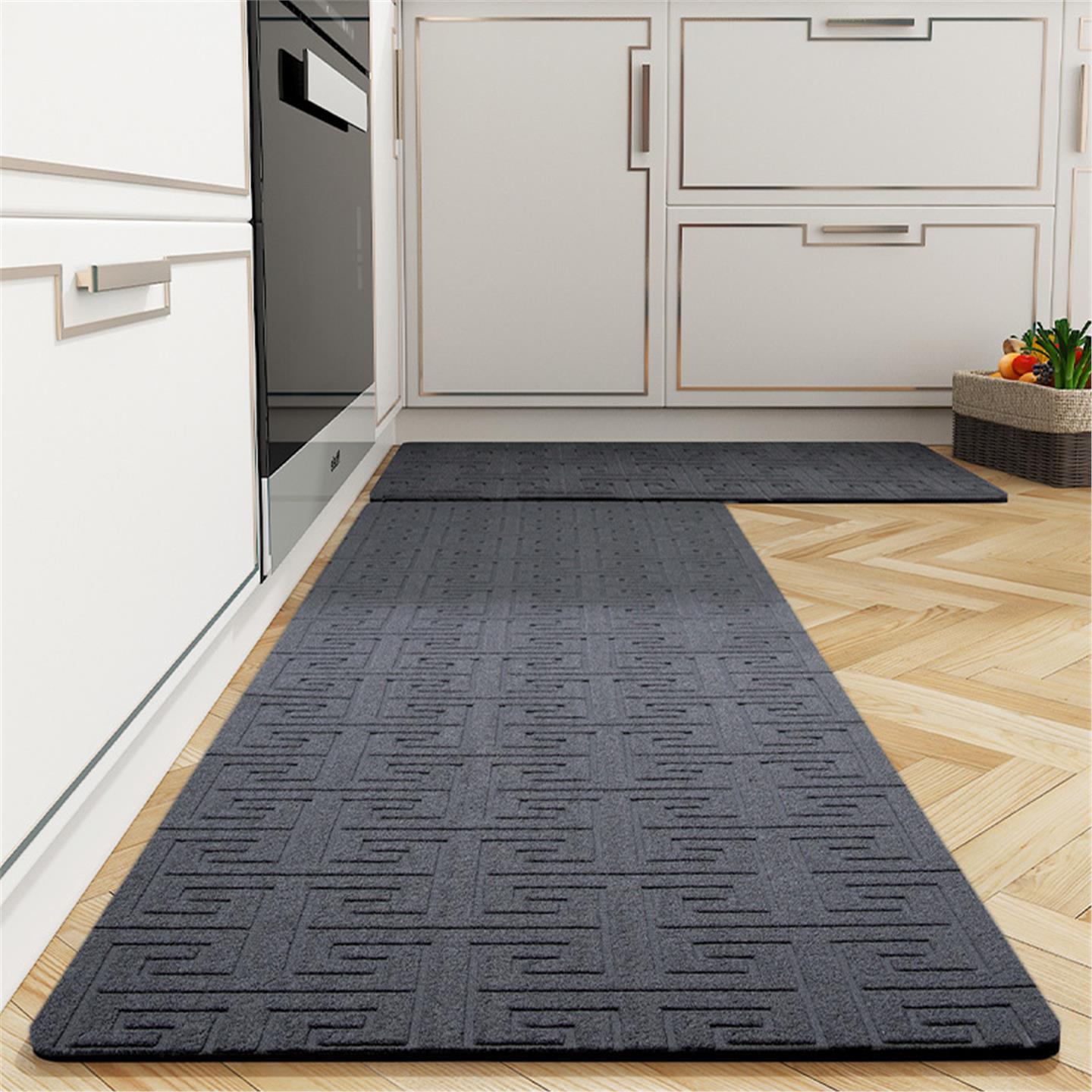 厨房地垫防滑防油可擦免洗吸水吸油耐脏脚垫入户门垫进门门口地毯