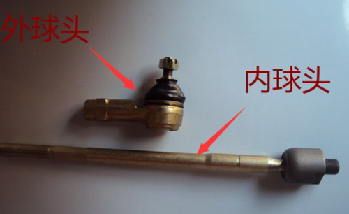 江淮同悦和悦瑞风S3方向机内球头横拉杆球头 外球头 转向拉杆球头