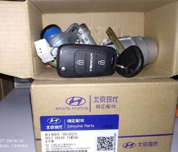 适用现代悦纳全车锁点火锁车门锁悦纳遥控器钥匙全车锁芯钥匙原厂