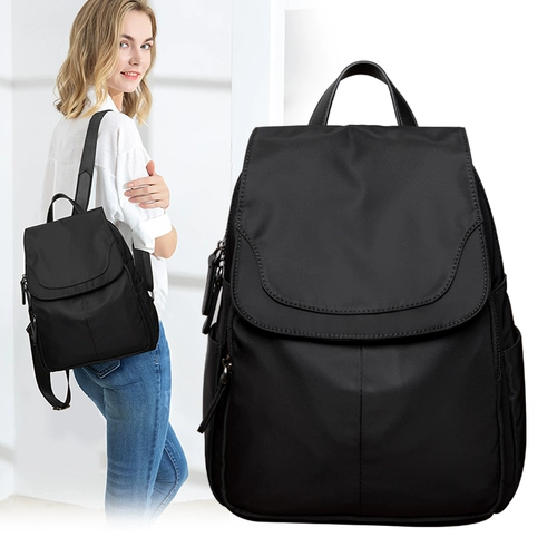 珂尔袋鼠 Рюкзак, вместительная и большая нейлоновая сумка через плечо, ткань оксфорд, коллекция 2023, анти-кража