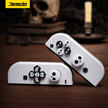 锦读Jemdo适用任天堂switch摇杆帽joycon手柄十字按键贴oled按钮键帽盖贴纸ns游戏机方向遥杆保护套硅胶配件
