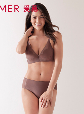 爱慕内裤女轻薄棉质底裆中腰平角裤AM238551