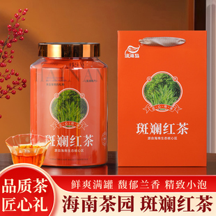 2026海南核心产区茶叶斑斓红茶旅游伴手礼240g自己喝送人送礼