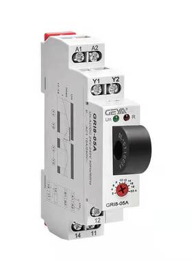 GRI8-05A/B交直流过/欠电流监控保护继电器2A-20A电流可调