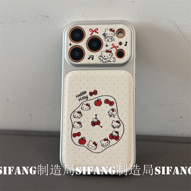 波点苹果小猫贴皮适用iPhone17ProMax手机壳15/14/16Pro套16PM套个性15Pm,3C数码配件,手机保护套/壳,淘宝优惠券,粉丝福利购,淘宝优惠卷