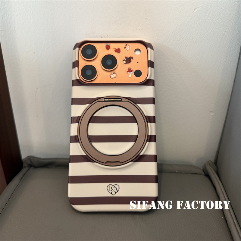立秋格子半包壳适用iPhone17ProMax手机壳16/15/17/17Pro套个性百搭16Promax套