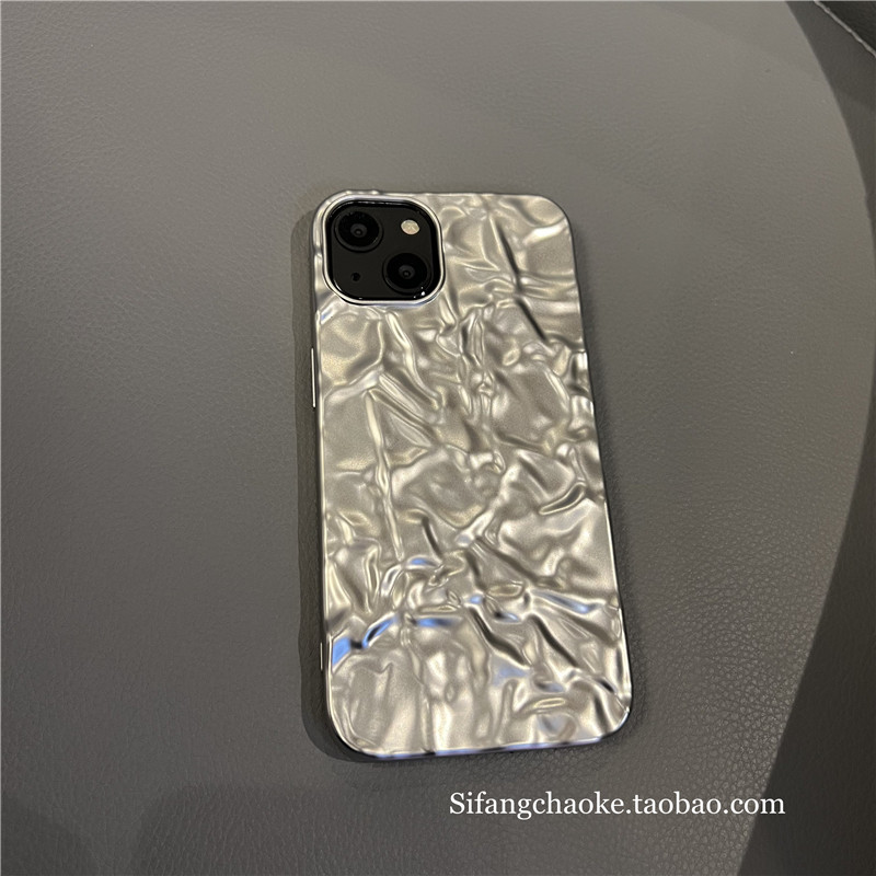 哑光褶皱适用iPhone13