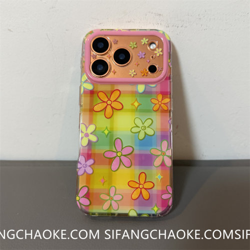 彩色花朵夏季适用iPhone17Promax手机壳17/17Pro个性16/16P/16PM套百搭