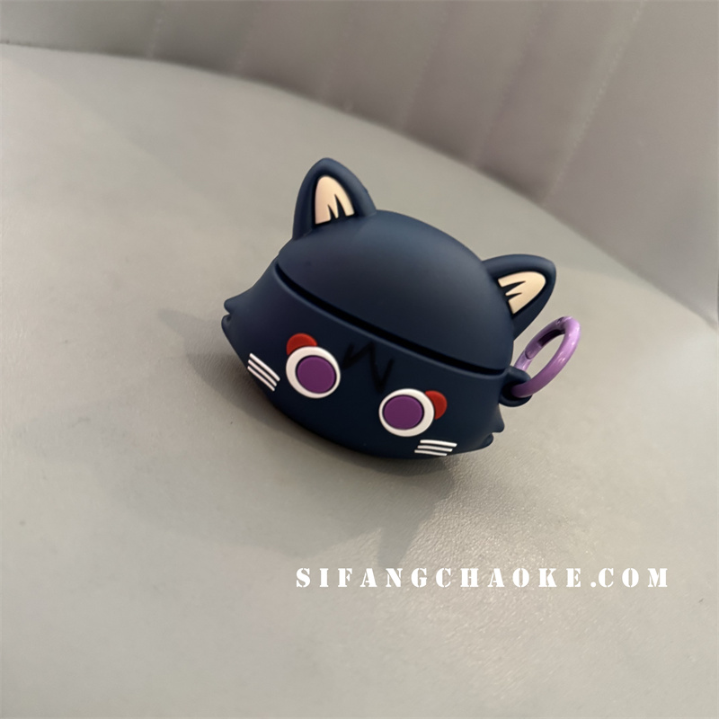 卡通小猫创意适用airpodsPro耳机套苹果1/2代硅胶软壳3代个性pro2 /4代