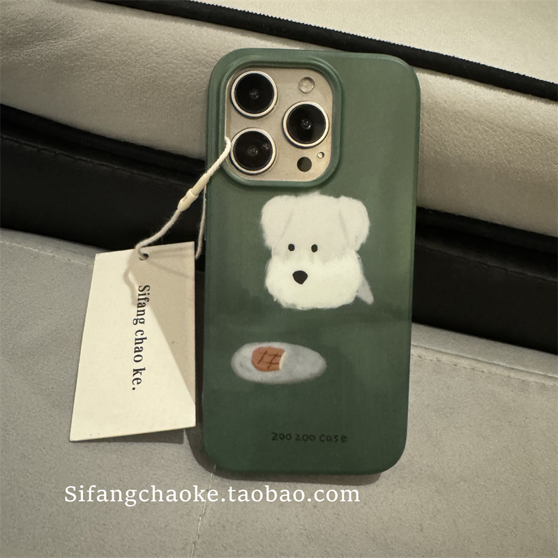 私房潮壳铺苹果硅胶简约