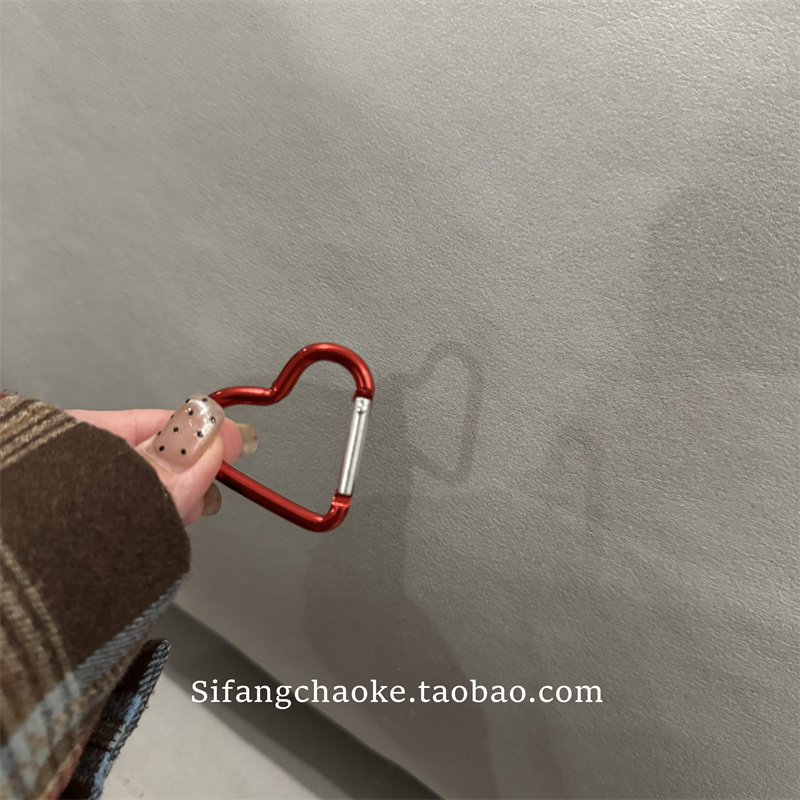 爱心小扣子登山扣纯色简约适用任何配件百搭挂饰防摔挂包包,3C数码配件,手机挂件/手机链,淘宝优惠券,粉丝福利购,淘宝优惠卷