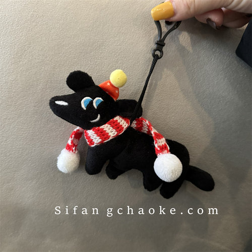 私房潮壳铺尼龙毛绒圣诞