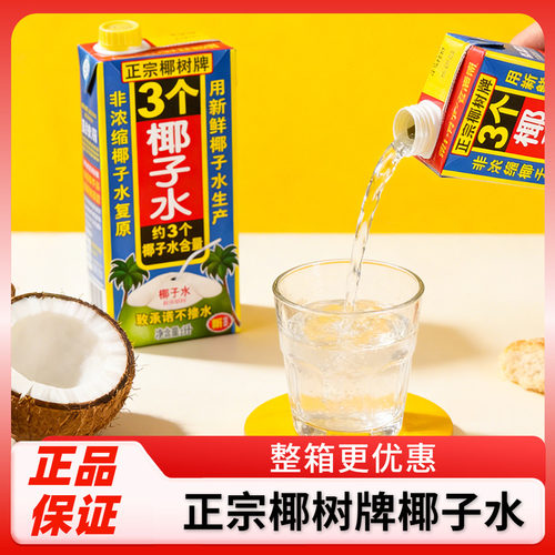 正宗椰树牌椰子水海南特产