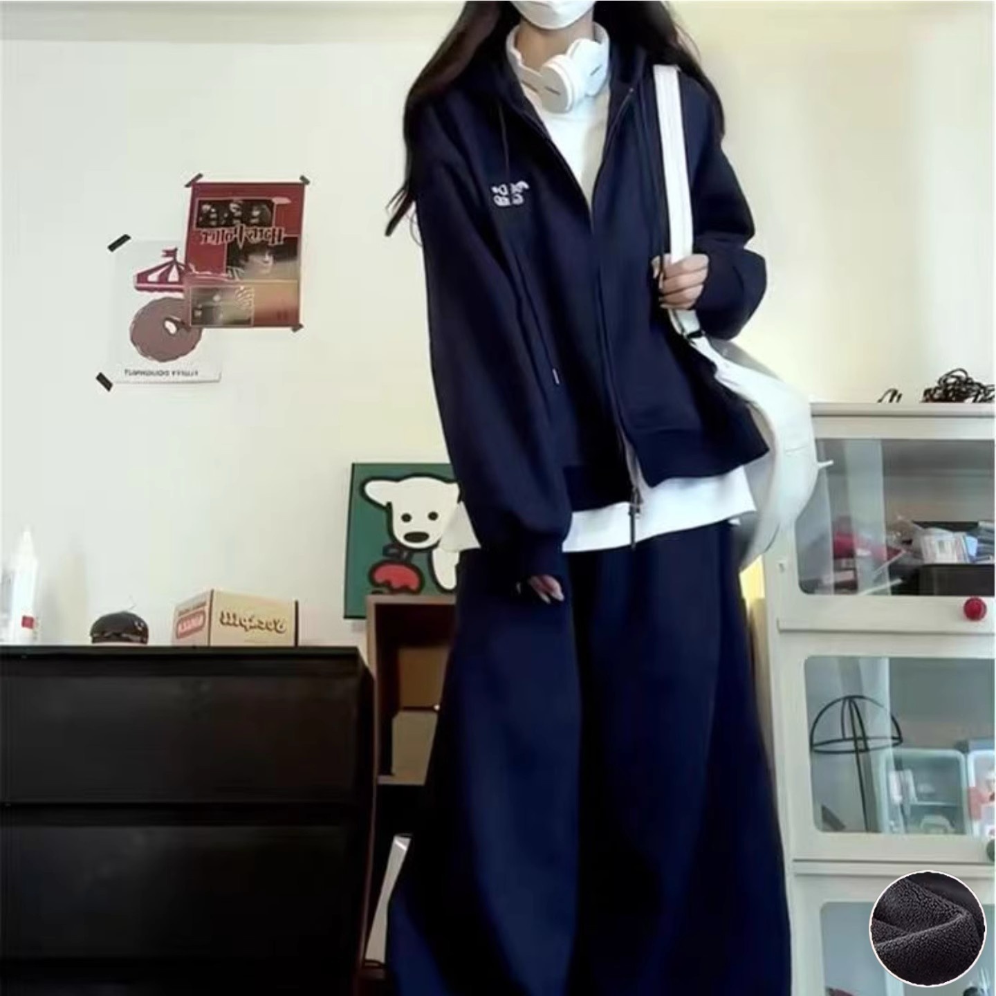 女童秋套装洋气时髦运动衣服童装