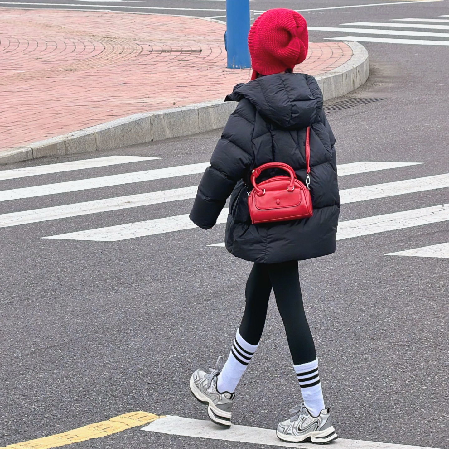 女童羽绒服冬季中长款加厚绒羽服