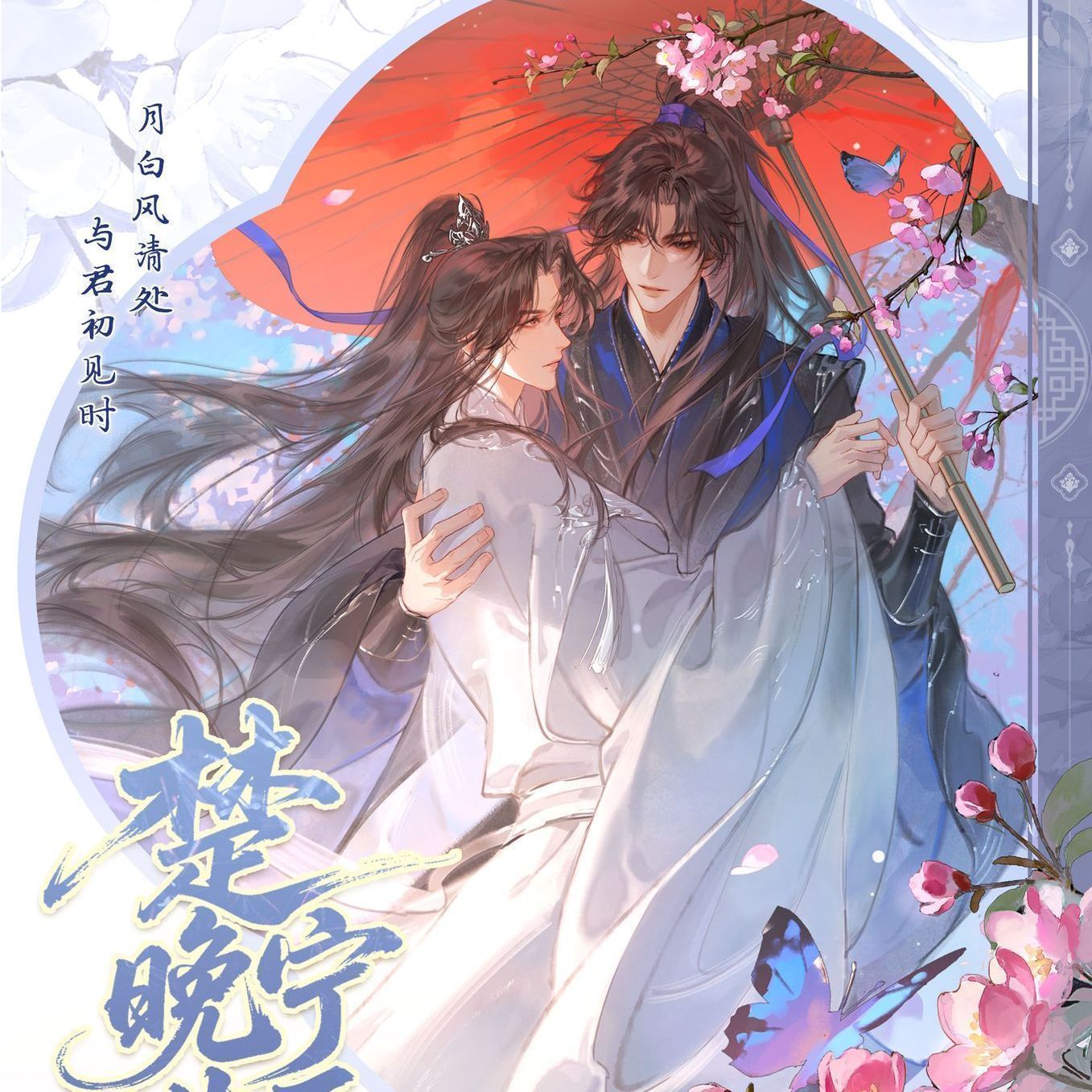 正版现货 二哈和他的白猫师尊 楚晚宁生日周边一伞情劫问情吧唧