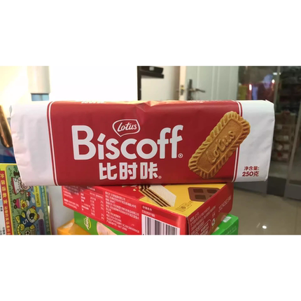 26/9/7 临期250克比利时Lotus和情缤咖时焦糖饼干（泰国产）
