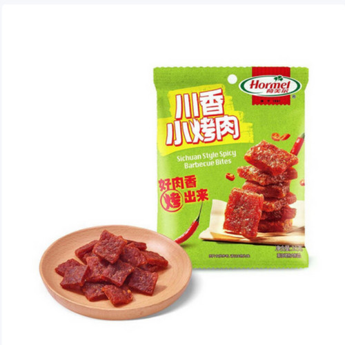 26/6/28临期 荷美尔（Hormel）小烤肉30g袋零食猪肉脯小吃