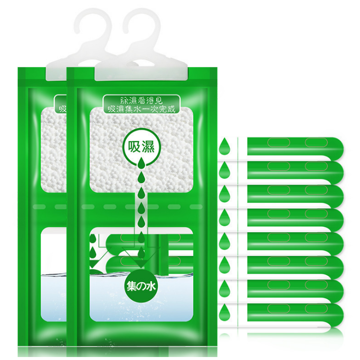 家用可挂式吸湿袋衣柜储藏室浴室汽车除湿袋干燥剂防霉包1包