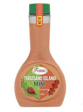 26/3/20 临期 澳洲 Praise派乐斯迷你千岛酱140ml 轻食餐水果蔬菜
