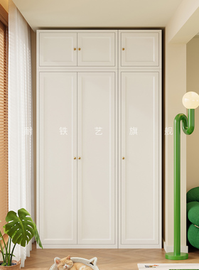 钢制阳台置物柜防水防晒多层带门收纳柜储物柜行李箱铁皮柜杂物柜