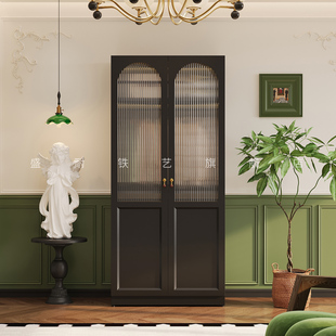 成品衣柜复古风金属婴儿无甲醛宝宝衣橱加厚新款铁皮收纳柜储物柜